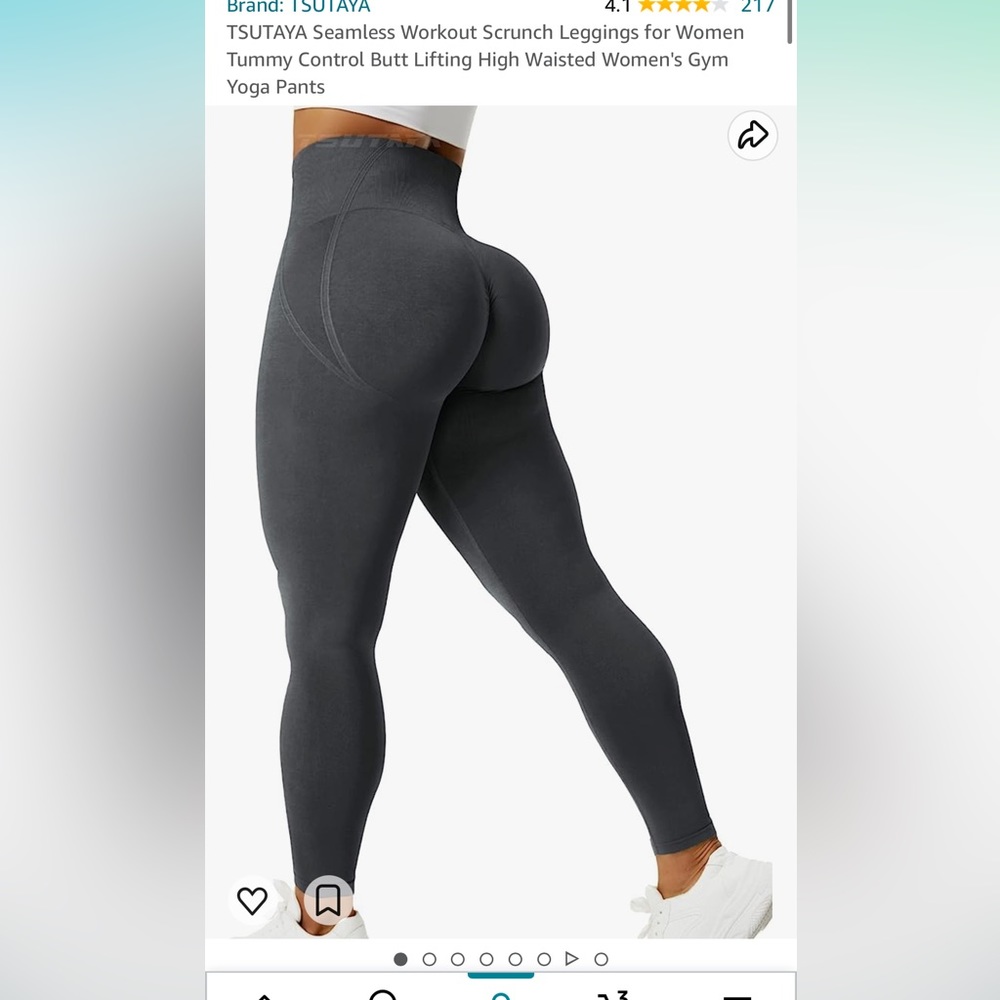 TSUTAYA scrunch leggings